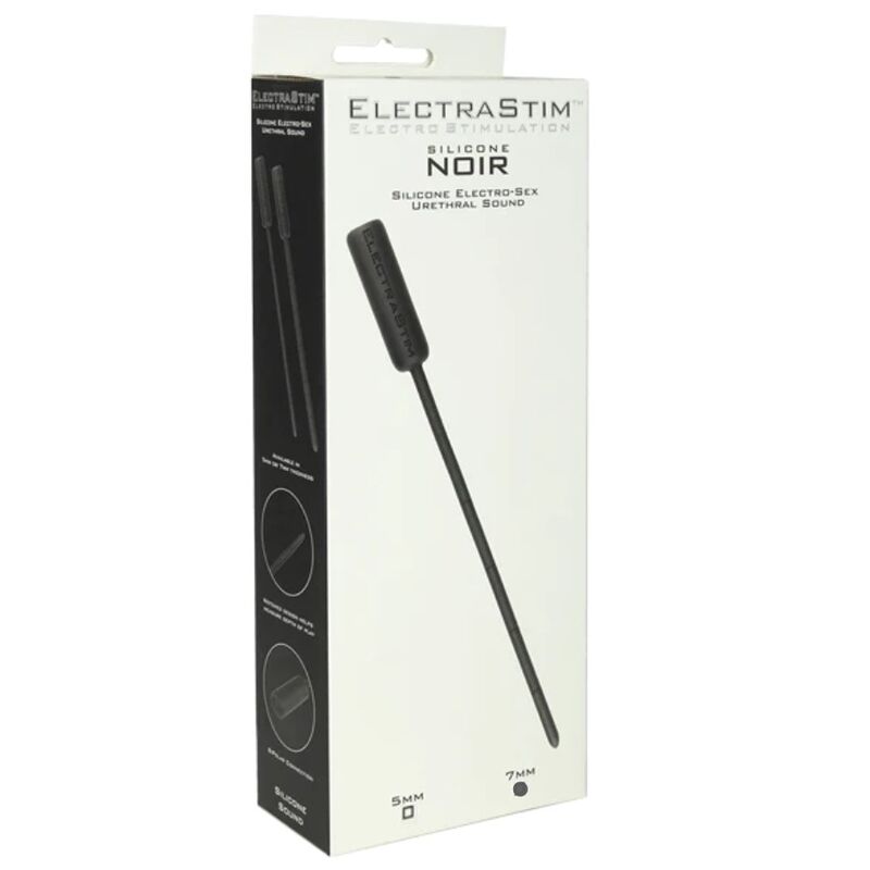 ELECTRASTIM - FLEXIBLE SILICONE ELECTRO-SEX URETHAL SOUND 7 MM ELECTRASTIM