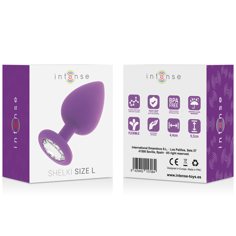 INTENSE - SHELKI L PLUG ANAL LILAC INTENSE ANAL TOYS