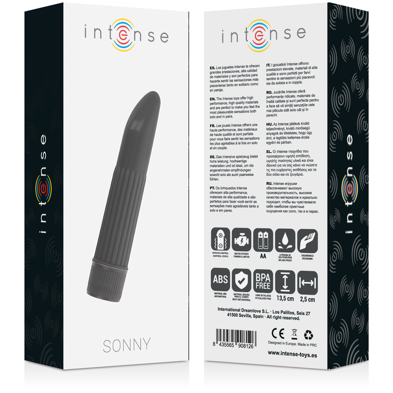 INTENSE - SONNY BLACK VIBRATOR INTENSE FUN