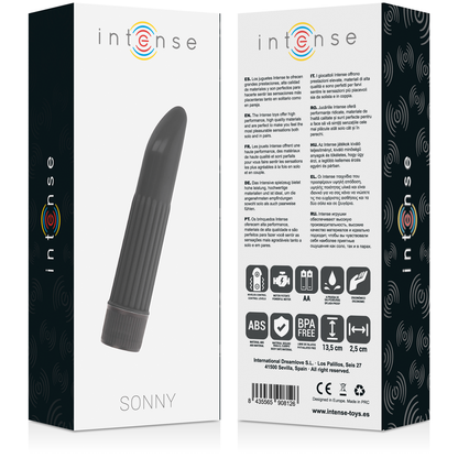INTENSE - SONNY BLACK VIBRATOR INTENSE FUN