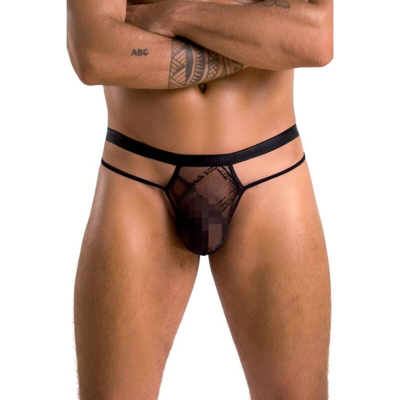 PASSION - 029 COLLIN THONG BLACK S/M PASSION MEN