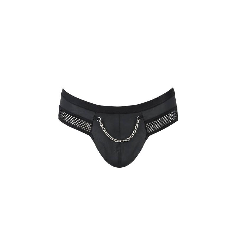 PASSION - 030 OPEN SLIP TOM BLACK S/M - ToysByMonk