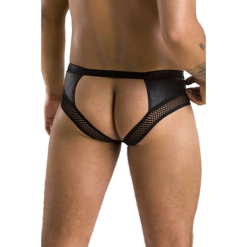 PASSION - 030 OPEN SLIP TOM BLACK S/M - ToysByMonk