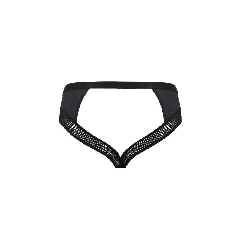 PASSION - 030 OPEN SLIP TOM BLACK S/M - ToysByMonk
