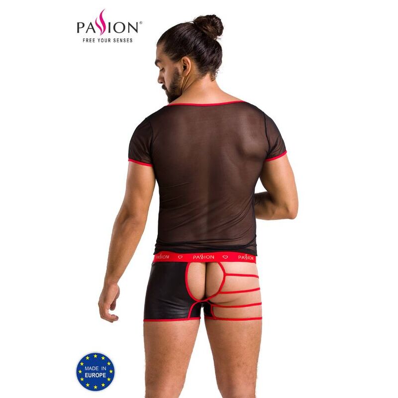 PASSION - 055 SET MARK BLACK S/M PASSION MEN