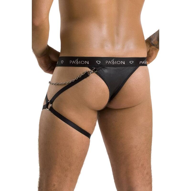 PASSION - 058 BILL THONG BLACK S/M - ToysByMonk