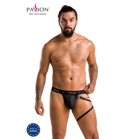 PASSION - 058 BILL THONG BLACK S/M - ToysByMonk