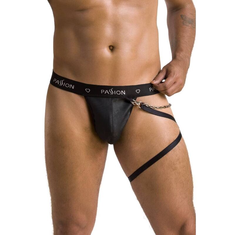 PASSION - 058 BILL THONG BLACK S/M - ToysByMonk