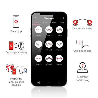 ONINDER - LISBOA BLACK G-POINT & CLITORIS STIMULATOR - FREE APP - ToysByMonk