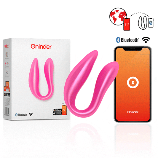 ONINDER - LISBOA BLACK G-POINT & CLITORIS STIMULATOR - FREE APP - ToysByMonk