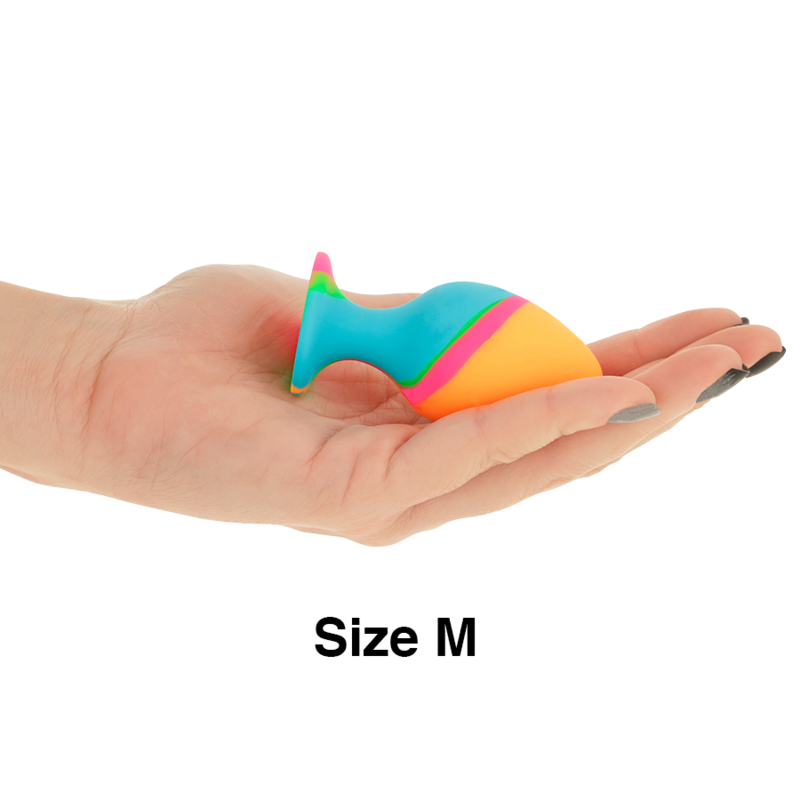 INTENSE - MULTICOLOR SILICONE PLUG SET INTENSE ANAL TOYS