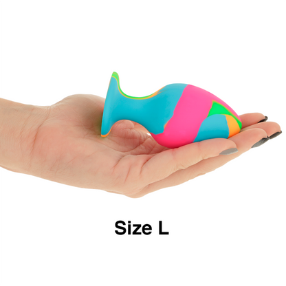 INTENSE - MULTICOLOR SILICONE PLUG SET INTENSE ANAL TOYS