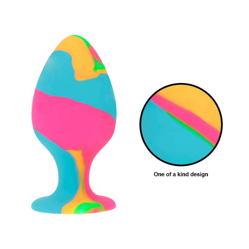 INTENSE - MULTICOLOR SILICONE PLUG SET INTENSE ANAL TOYS