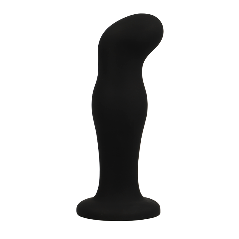 BLACK&SILVER - SEAN PLUG ANAL PREMIUM SILICONE BLACK - ToysByMonk