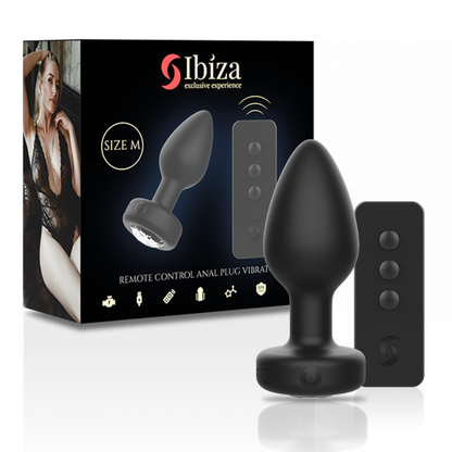 IBIZA - REMOTE CONTROL ANAL PLUG SIZE M - ToysByMonk