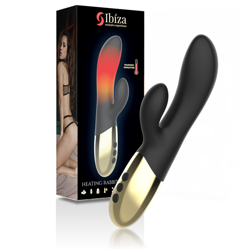 IBIZA - HEATING RABBIT VIBRATOR - ToysByMonk
