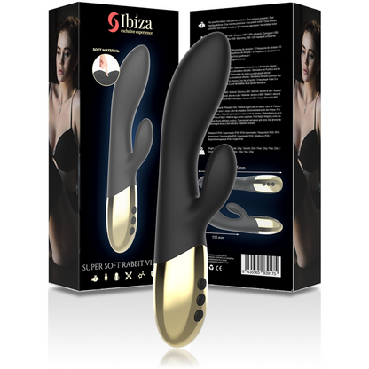 IBIZA - SUPER SOFT RABBIT VIBRATOR - ToysByMonk