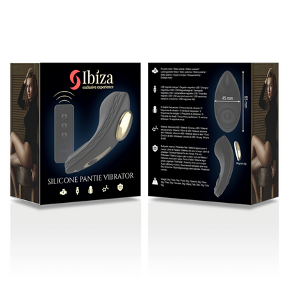 IBIZA - SILICONE PANTIE VIBRATOR REMOTE CONTROL - ToysByMonk