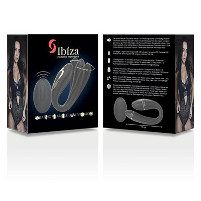 IBIZA - ROTATING DUAL VIBRATOR - ToysByMonk