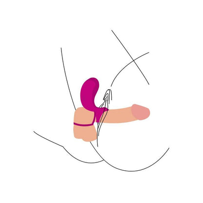 XOCOON - COUPLES STIMULATOR RING FUCHSIA - ToysByMonk