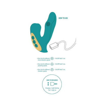 XOCOON - ETERNAL LOVE VIBE STIMULATOR GREEN - ToysByMonk