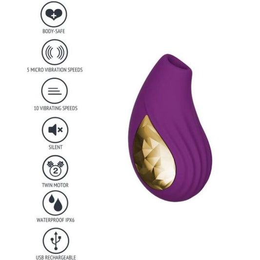XOCOON - DIVINE LOVE STIMULATOR PURPLE - ToysByMonk