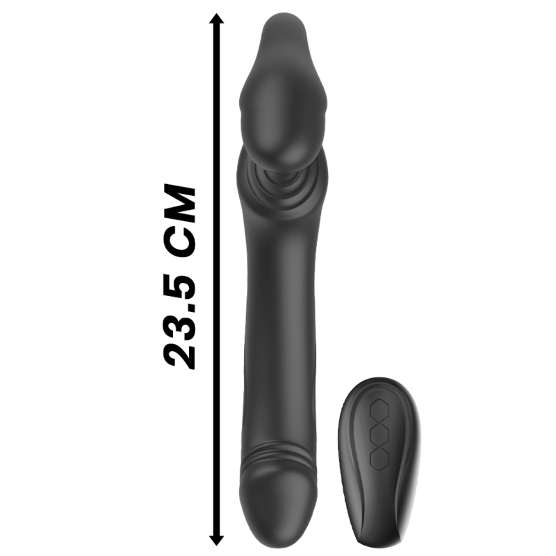 IBIZA - STRAPLESS VIBRATOR WITH REMOTE CONTROL PUSH BUTTON IBIZA TECHNOLOGY