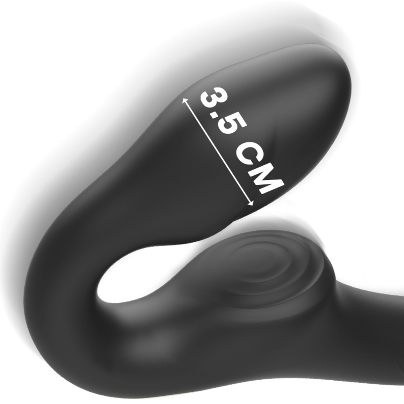 IBIZA - STRAPLESS VIBRATOR WITH REMOTE CONTROL PUSH BUTTON IBIZA TECHNOLOGY
