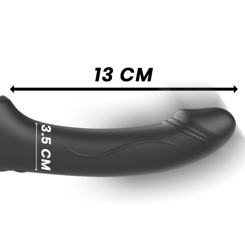 IBIZA - STRAPLESS VIBRATOR WITH REMOTE CONTROL PUSH BUTTON IBIZA TECHNOLOGY