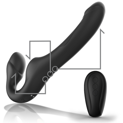 IBIZA - STRAPLESS VIBRATOR WITH REMOTE CONTROL PUSH BUTTON IBIZA TECHNOLOGY