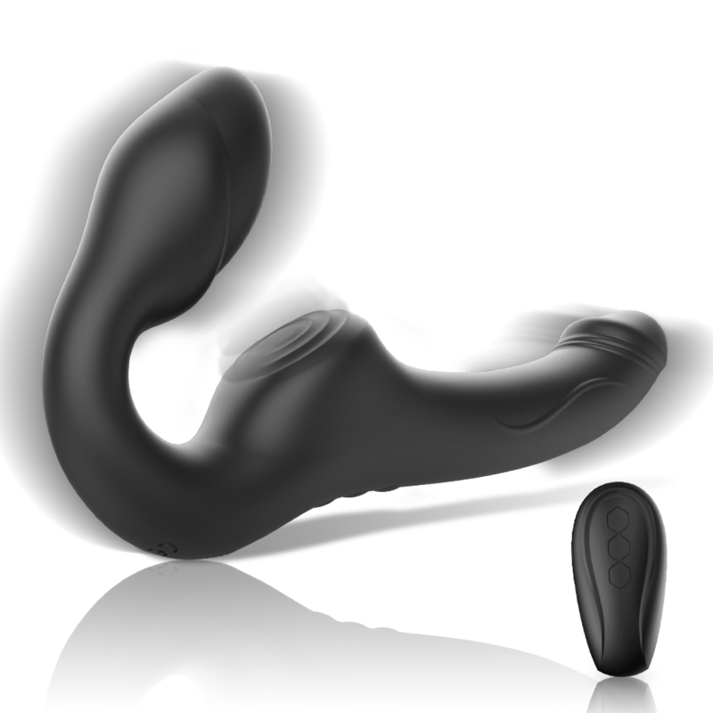 IBIZA - STRAPLESS VIBRATOR WITH REMOTE CONTROL PUSH BUTTON IBIZA TECHNOLOGY