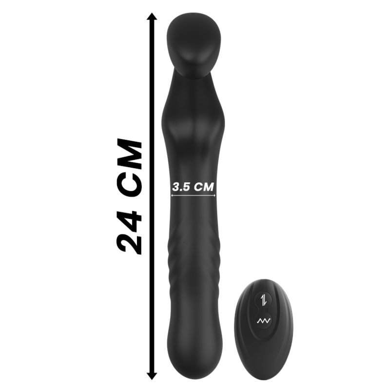 IBIZA - REMOTE CONTROL STRAPLESS VIBRATOR IBIZA TECHNOLOGY
