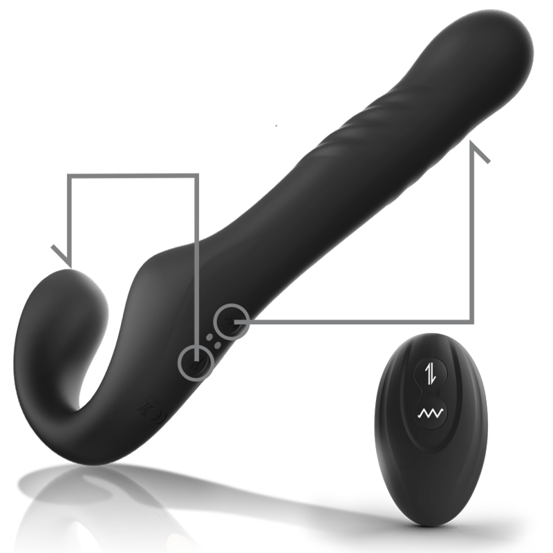 IBIZA - REMOTE CONTROL STRAPLESS VIBRATOR IBIZA TECHNOLOGY