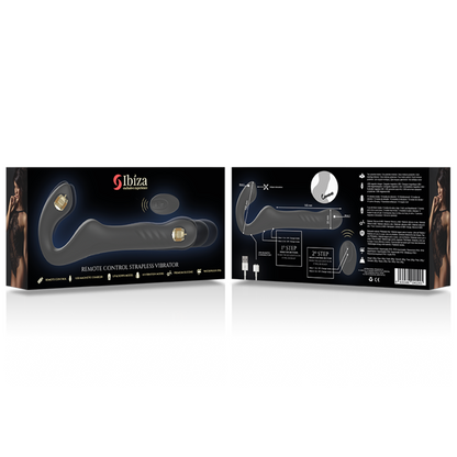 IBIZA - REMOTE CONTROL STRAPLESS VIBRATOR IBIZA TECHNOLOGY