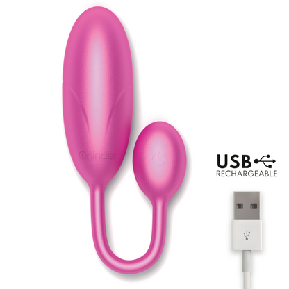 ONINDER - DENVER VIBRATING EGG PINK 7 X 2.7 CM FREE APP - ToysByMonk
