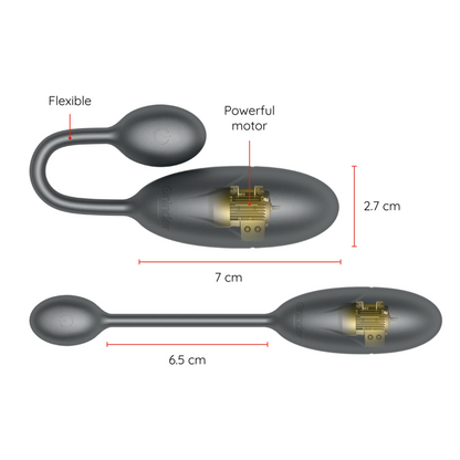 ONINDER - DENVER VIBRATING EGG PINK 7 X 2.7 CM FREE APP - ToysByMonk