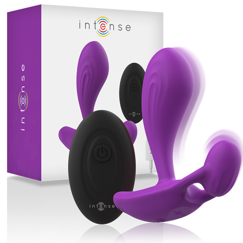 INTENSE - SHELLY PLUG ANAL REMOTE CONTROL PURPLE - ToysByMonk