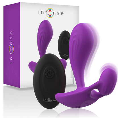 INTENSE - SHELLY PLUG ANAL REMOTE CONTROL PURPLE - ToysByMonk