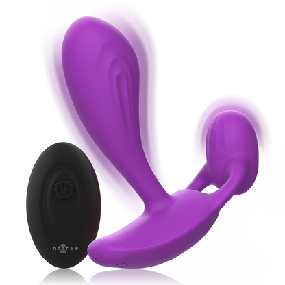INTENSE - SHELLY PLUG ANAL REMOTE CONTROL PURPLE - ToysByMonk