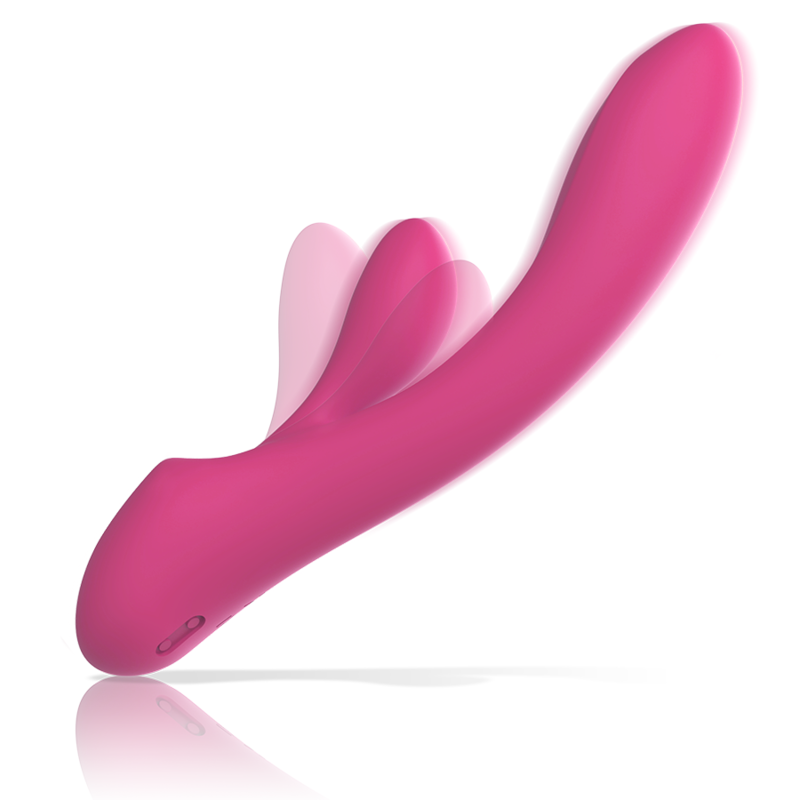 INTENSE - LUIGI RABBIT VIBRATOR PINK LIQUID SILICONE INTENSE FUN