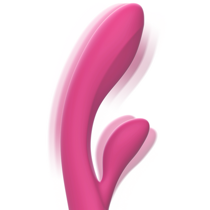 INTENSE - LUIGI RABBIT VIBRATOR PINK LIQUID SILICONE INTENSE FUN