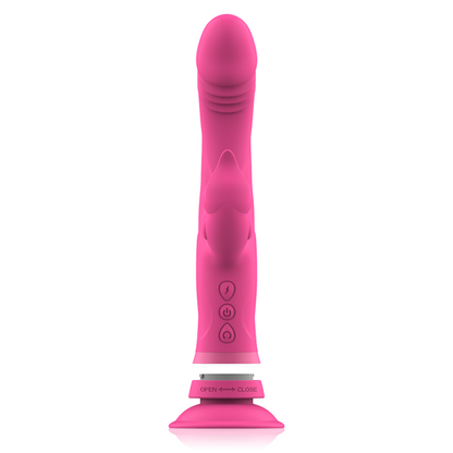 INTENSE - JULIO RABBIT VIBRATOR PINK SILICONE - ToysByMonk