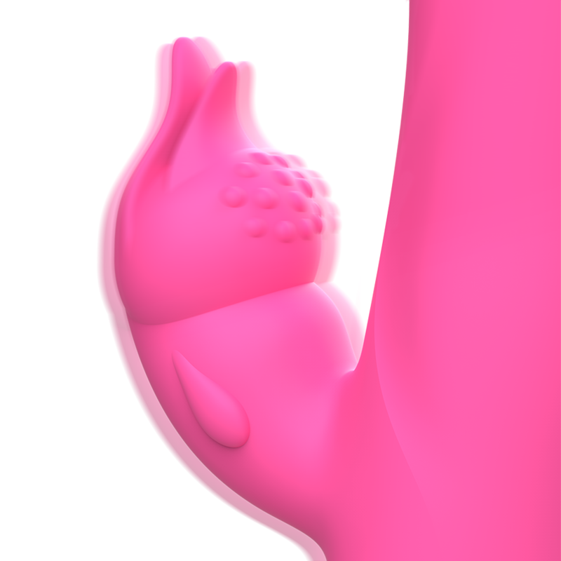 INTENSE - JULIO RABBIT VIBRATOR PINK SILICONE - ToysByMonk