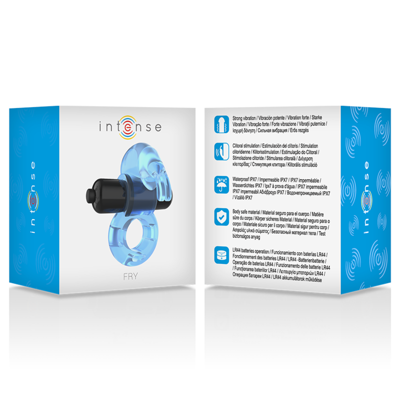 INTENSE - FRY BLUE VIBRATING RING INTENSE COUPLES TOYS