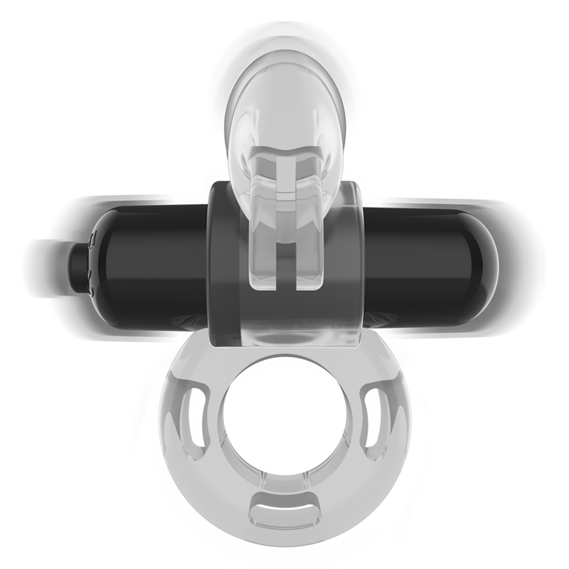 INTENSE - FRY TRANSPARENT VIBRATING RING INTENSE COUPLES TOYS