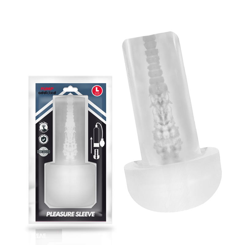 PUMP ADDICTED - PLEASURE SLEEVE AUTOMATIC PUMP - ToysByMonk
