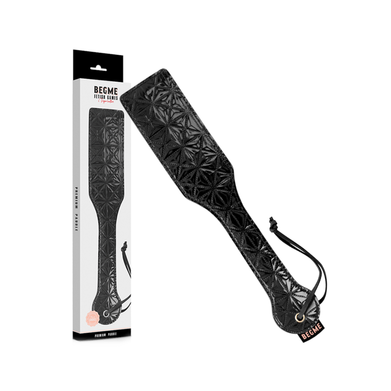 BEGME - BLACK EDITION VEGAN LEATHER PADDLE BEGME BLACK EDITION