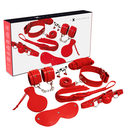 EXPERIENCE - BDSM FETISH KIT RED SERIES - ToysByMonk