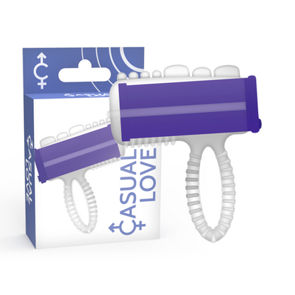 CASUAL LOVE - RING TONGUE VIBRATING PURPLE CASUAL LOVE