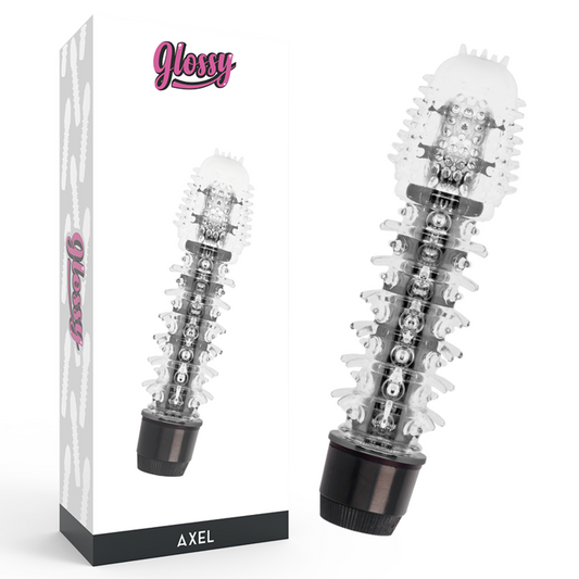 GLOSSY - AXEL BLACK VIBRATOR GLOSSY